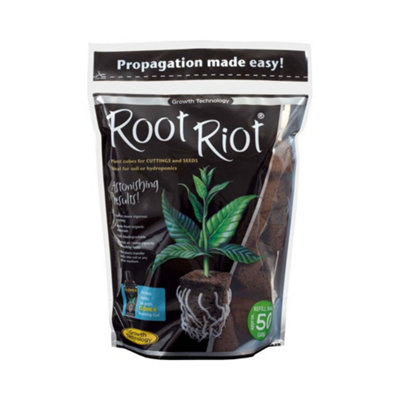Growth Technology Root Riot Refill Soil Cubes Approx. 50 from B&Q
