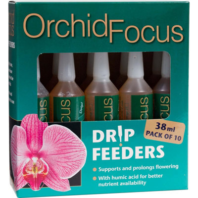 Growth Technology Orchid Focus Drip Feeders 38Ml Box Of 10 from B&Q