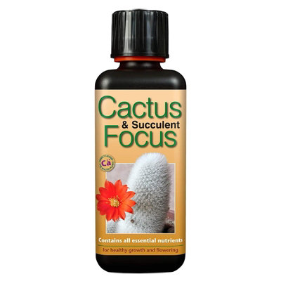 Growth Technology Growth Tech Organic Cactus & Succulent Fertiliser Focus 300Ml from B&Q