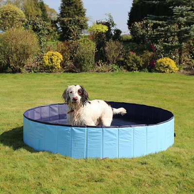 Rosewood Cool Down 160 X 30Cm Foldable Dog Pool from B&Q