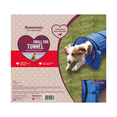 Rosewood Dog Agility Tunnel Small