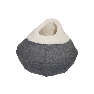 Rosewood Pet Bed Cosy Plush Cat Cave from B&Q
