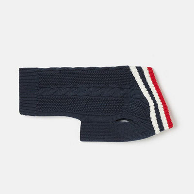 Joules Dawson Medium Navy Dog Jumper from B&Q