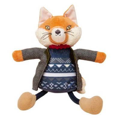 Joules Jonty Tweedy Fox Dog Toy from B&Q