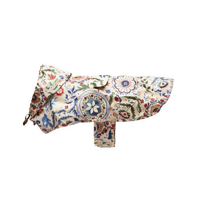 Joules Festival Floral Medium Packaway Dog Jacket from B&Q