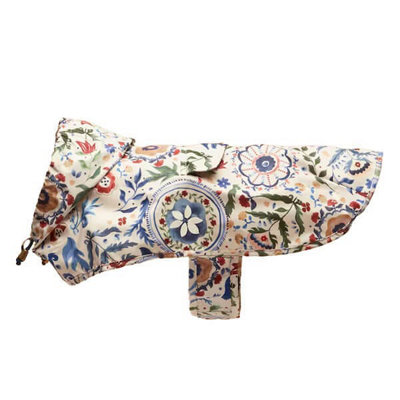 Joules Festival Floral Large Packaway Dog Jacket from B&Q