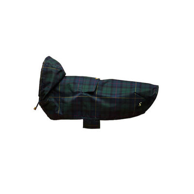 Joules Blackwatch Check Small Packaway Dog Jacket from B&Q