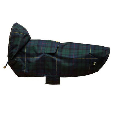 Joules Blackwatch Check Large Packaway Dog Jacket from B&Q