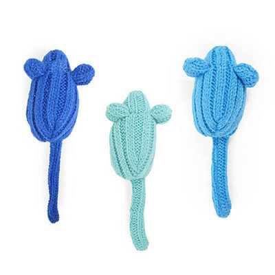 Battersea Pack Of 3 Tune Chaser Mice Cat Toys from B&Q