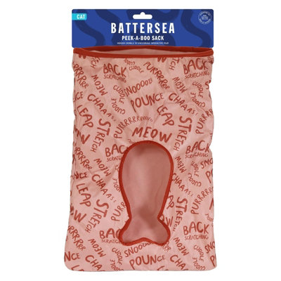 Battersea Peek-A-Boo Cat Tunnel Sack from B&Q