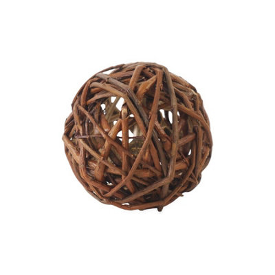 Rosewood Cat Naturals Willow & Catnip BallPack Of 5 from B&Q