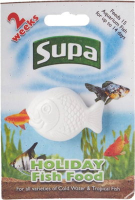 B&Q -  Aquarium Holiday Fish Food (Pack Of 12)