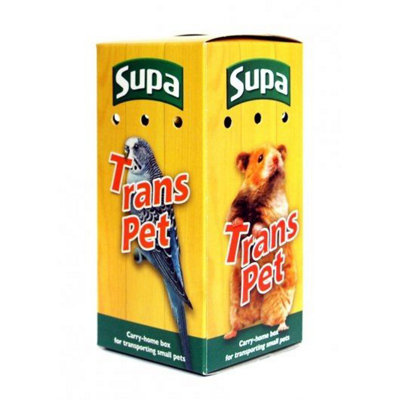 Supa Trans Pet Bird/sml Animal Carry-Home Box SmallPack Of 50 from B&Q
