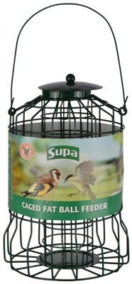 Supa Caged Fat Ball Wild Bird Feeder