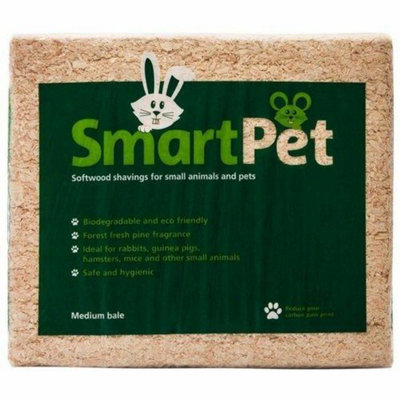 Smart Pet Wood Shavings 4Kg (Pack Of 4) from B&Q