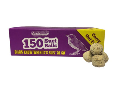 150 X Suet To Go Berry Flavoured Suet Balls 85G from B&Q