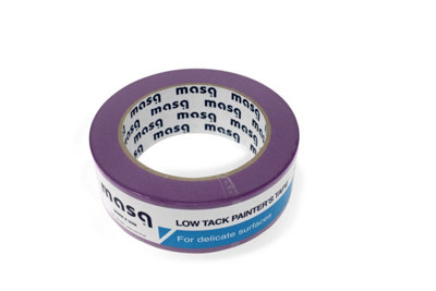 Masq Purple Low Tack Masking Tape 38mm X 50M from B&Q