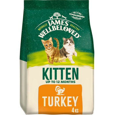 James Wellbeloved Kitten Turkey & Rice 4Kg from B&Q