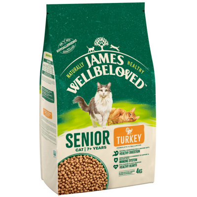 James Wellbeloved Senior Cat Food Turkey & Rice from B&Q