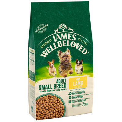 James Wellbeloved Lamb & Rice Adult Small Breed Dog Food from B&Q