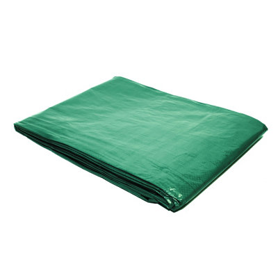  - 80Gsm Green Tarpaulin 1.2M X 1.8M