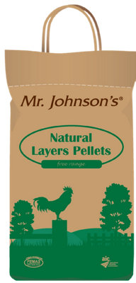 Mr Johnson's Natural Layers Pellets 5Kg from B&Q