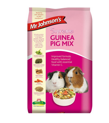 Mr Johnson's Supreme Guinea Pig Mix 2.25Kg from B&Q