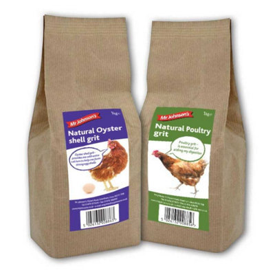 Mr Johnsons Natural Poultry Grit 1KgPack Of 6 from B&Q