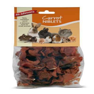Mr Johnsons  Small Animal Treat Carrot Niblets 80G (Pack Of 6) from B&Q