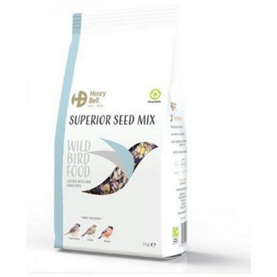 Henry Bell Superior Seed Mix 1Kg from B&Q