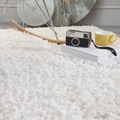 Origins Portland Cream 110X160Cm Rug from B&Q
