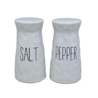 Apollo Dimples Salt And Pepper Pots from B&Q