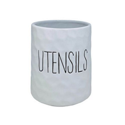 Apollo Dimples Small Utensil Pot from B&Q