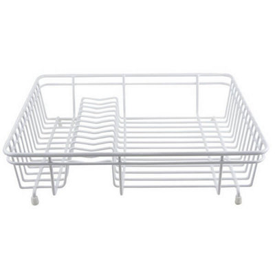 Apollo Large White Wire Dish Drainer from B&Q