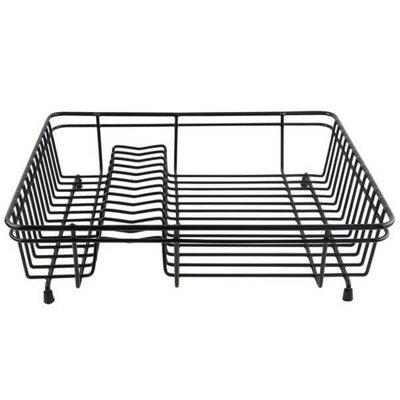 Apollo Large Black Wire Dish Drainer from B&Q