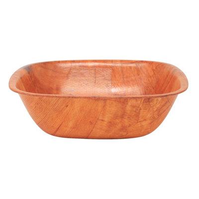 Salad Bowl Wood 15Cm Woven Pattern Snacks Soup Dessert Serving Kitchen Bowl from B&Q