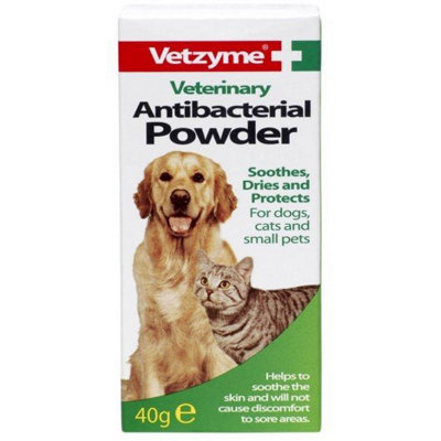 Vetzyme Pet Anti-Bacterial Powder 40G from B&Q