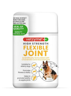 Vetzyme Dog High Strength Flexible Joint Tablets 30Tablets from B&Q