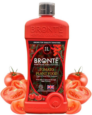 Bronte Heritage Collection Tomato And  Vegetable Plant Food 1L Concentrated Organic Liquid FertiliserSeaweed-Enriched from B&Q