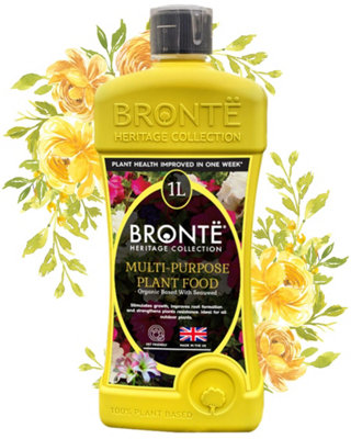 Bronte Heritage Collection Concentrated Houseplant Food 1L Organic Seaweed-Enriched Liquid Fertiliser from B&Q