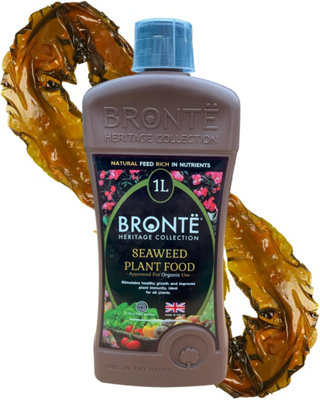 Bronte Heritage Collection Bronte Heritage Organic Seaweed Plant Food 1L Makes 300L Liquid Fertiliser from B&Q