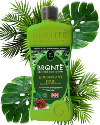 Bronte Heritage Collection Concentrated Houseplant Food 1L Organic Seaweed-Enriched Liquid Fertiliser from B&Q