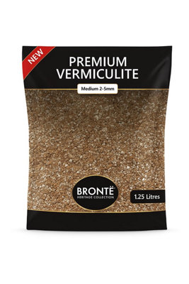 B&Q -  Vermiculite Natural Soil Amendment For Seed StartingPotting Mixes & Rooting Cuttings DrainageAeration & Water Retention
