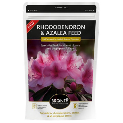 Bronte Heritage Collection Rhododendron And Azalea Fertilizer Feed 120G Controlled Release Ericaceous Plant Food Slow Release Granules from B&Q