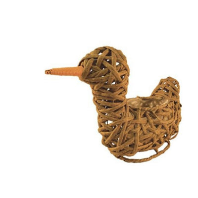 B&Q -  Lbs Horticulture Duck Planter With Recyclable Liner Decorative Garden Plant Pot