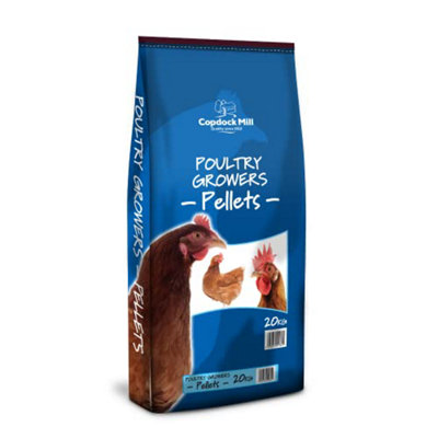 Copdock Mill Poultry Growers Pellets 20Kg from B&Q