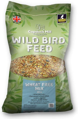 Copdock Mill Wheat Free Wild Bird Seed Mix 20Kg from B&Q