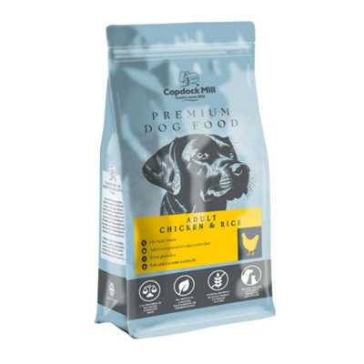 Copdock Mill Premium Chicken & Rice Dog Food 2Kg from B&Q