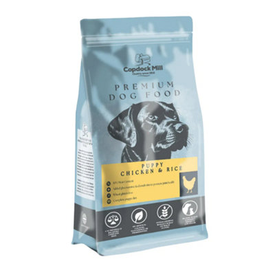 Copdock Mill Premium Puppy Food Chicken & Rice 2Kg from B&Q
