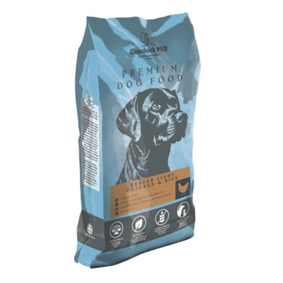 Copdock Mill Premium Senior / Light Chicken & Rice Dog Food 12Kg from B&Q